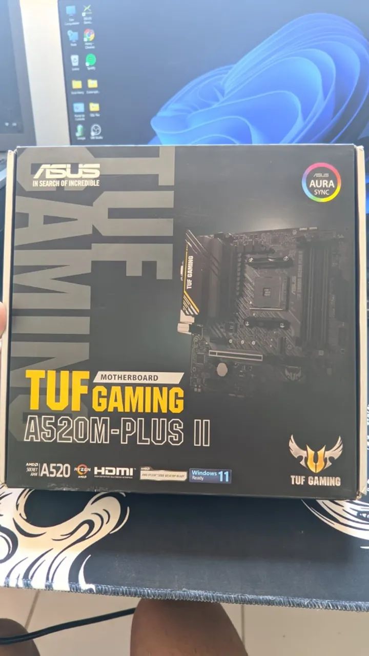 Placa-Mãe Asus A520M-Plus II - Foto 2