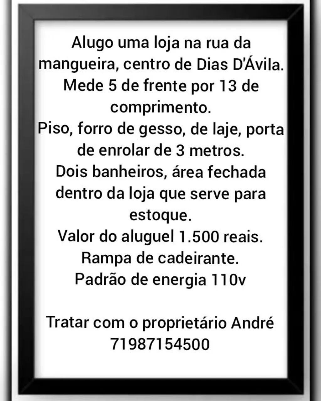 Loja Centro Diad D'Ávila 