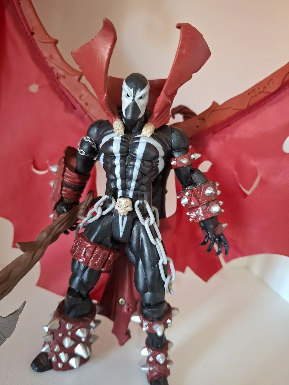 Boneco Spaw Macfarlane com asas retrátil  - Foto 2