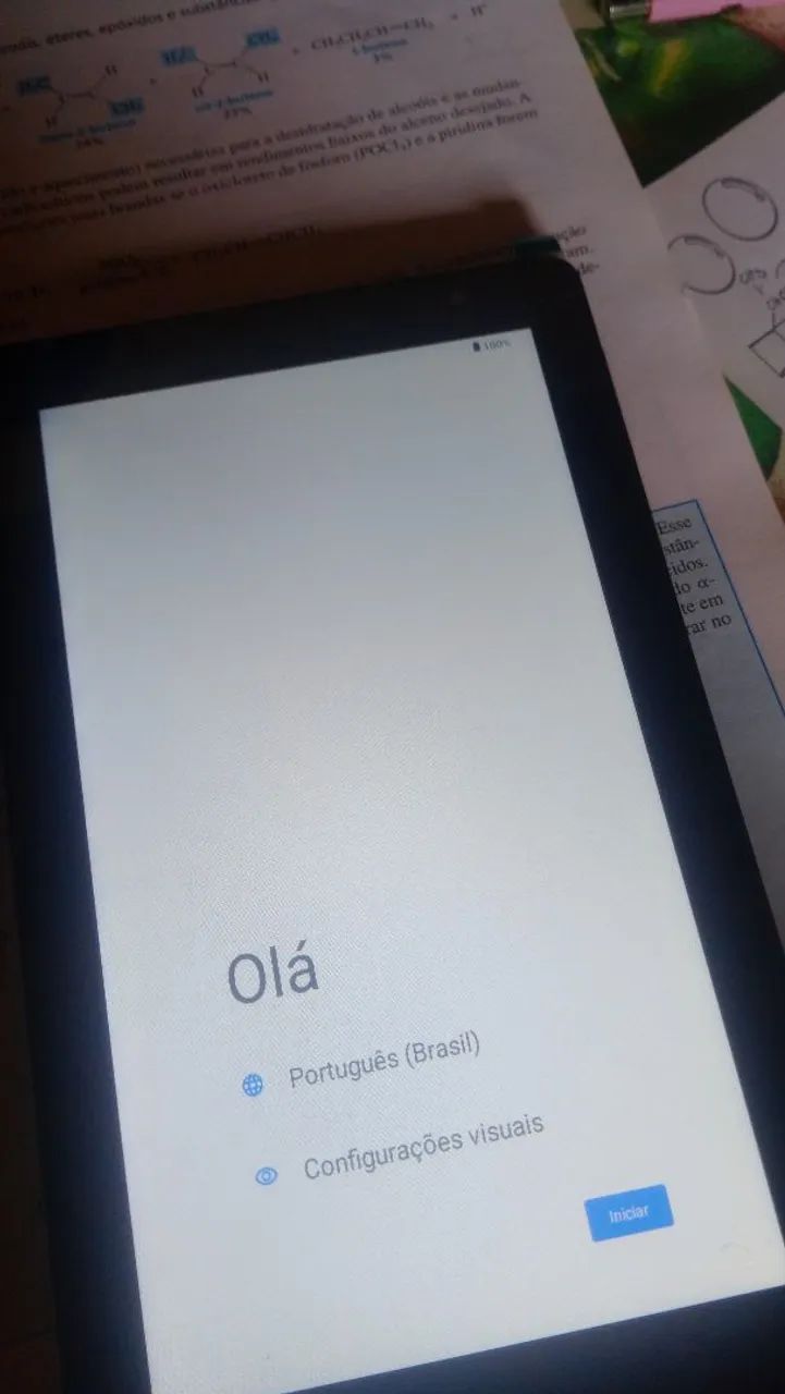Tablet com 7 meses de uso
