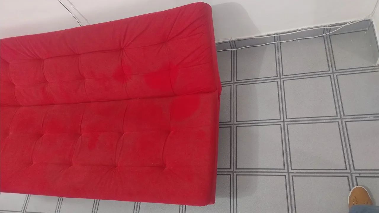 Sofá-Cama Reclinável Vermelho - Conforto, Praticidade e Estilo! - Foto 2