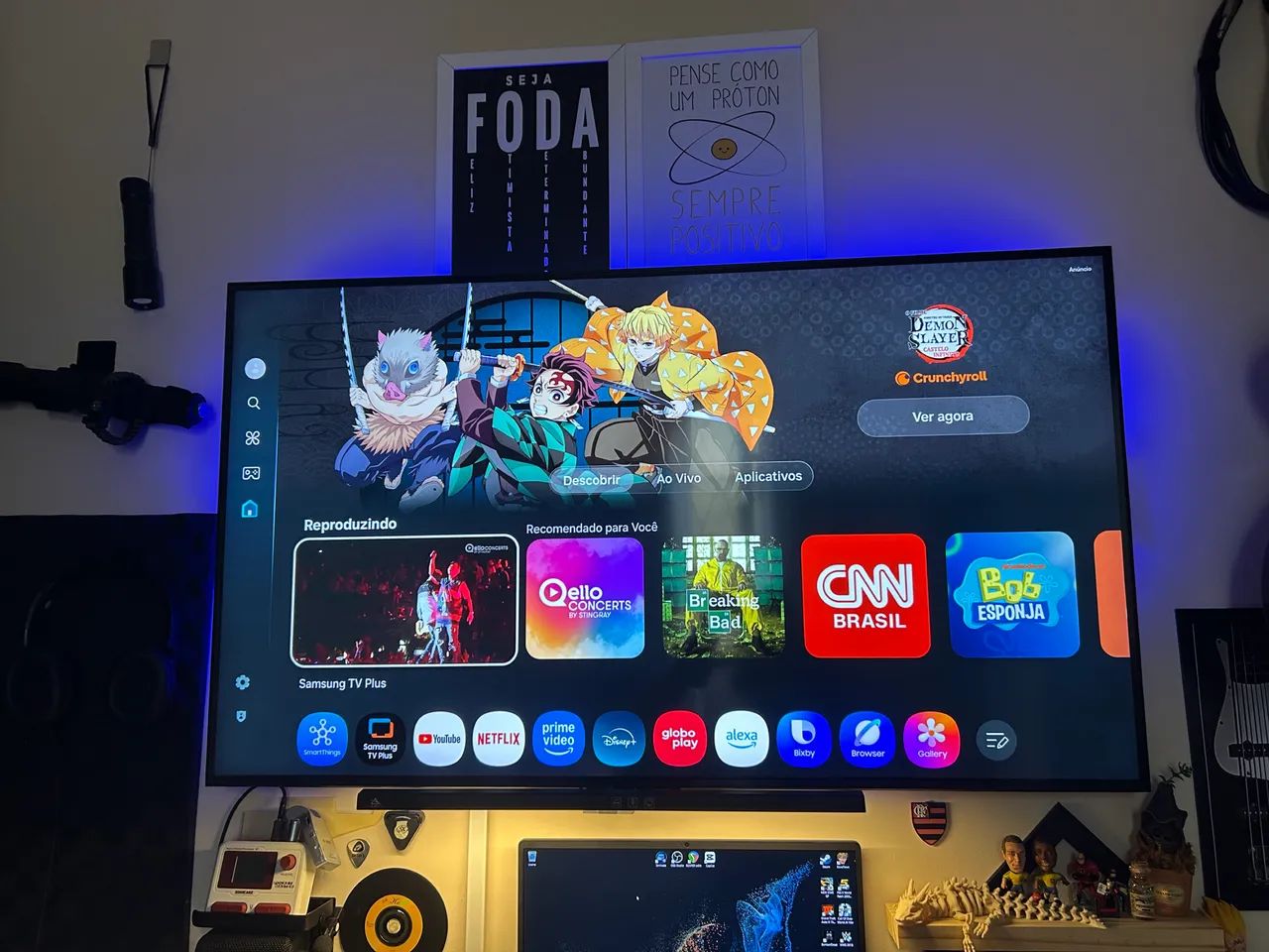 Tv Samsung CU7700 4k 43? Smart Android Xbox - Foto 2