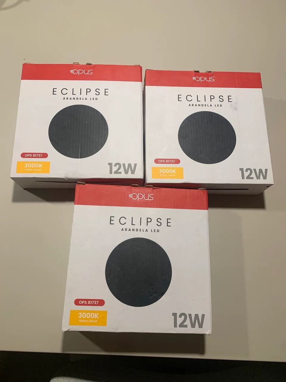 Arandela Opus Eclipse Ops *k preta - Foto 2