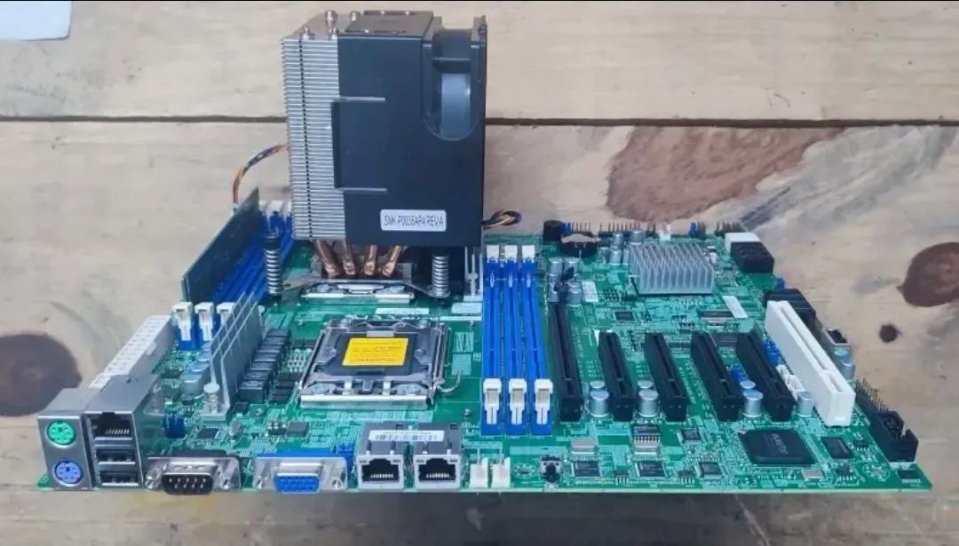 Kit Placa Mãe X9dbl-if Supermicro Xeon E5-2407 V2 2.4ghz 4gb - Foto 2