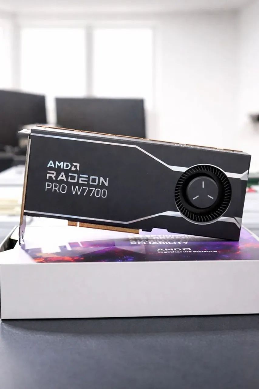 AMD Radeon PRO W7700 16GB GDDR6 (ECC) - Com Fatura e Procedência - Foto 3
