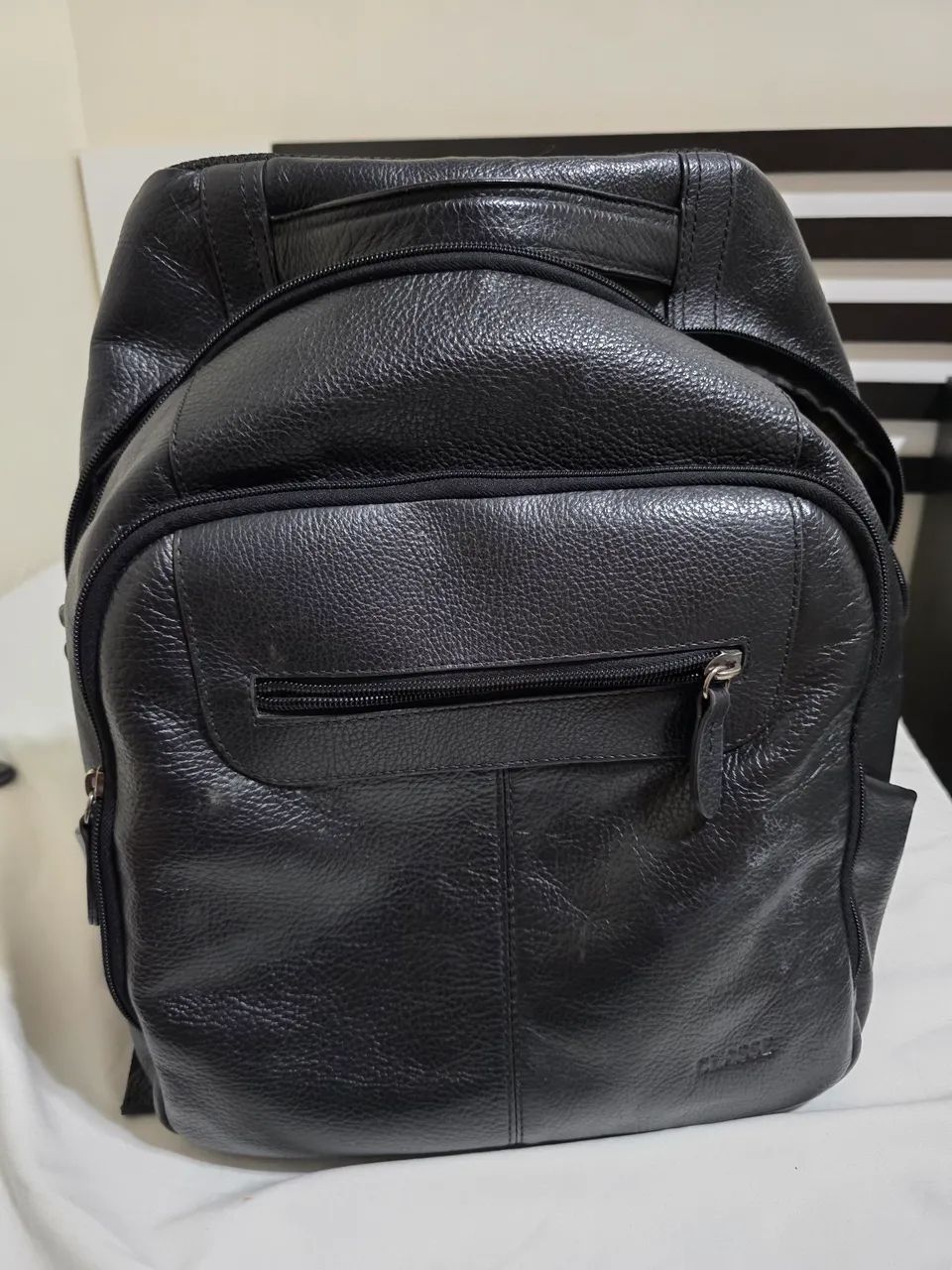 Bolsa de Couro ligitimo P/Notebook 