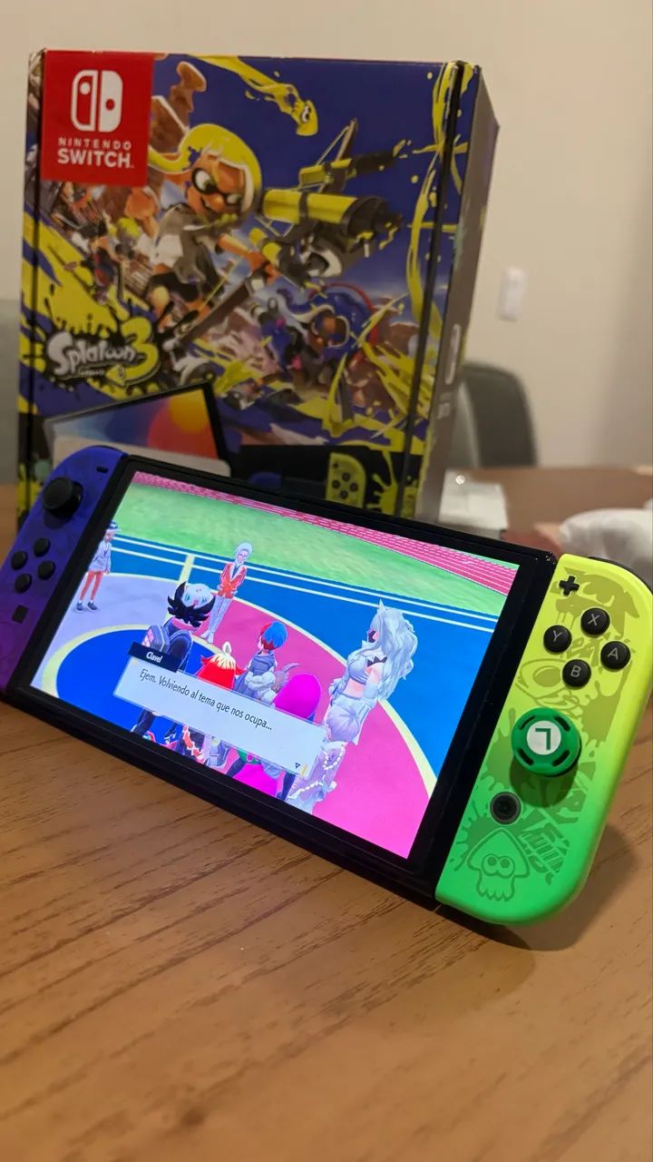 Nintendo Switch Oled Splatoon 3 - Edição Limitada