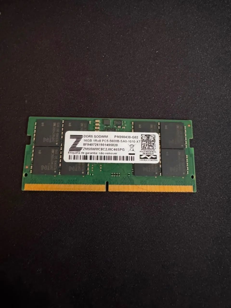 DDR 5 16GB Notebook 
