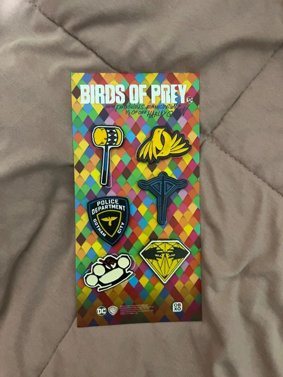 Kit 6 Bottons Aves de Rapina (Birds Of Prey) - DC Comics