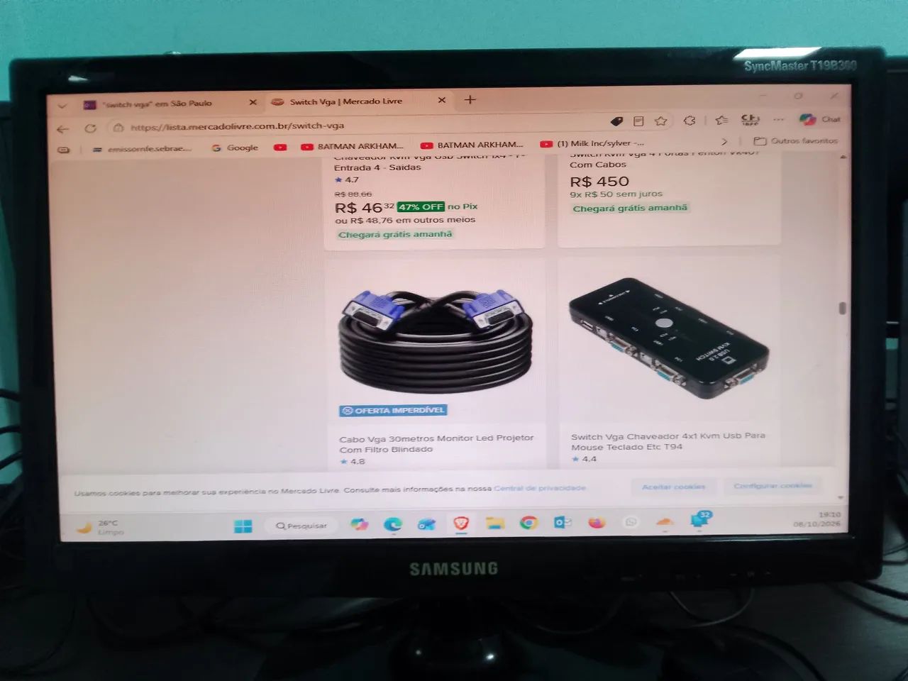 Monitor TV 19 Pol Samsung TT19B300LBMZD - Foto 3