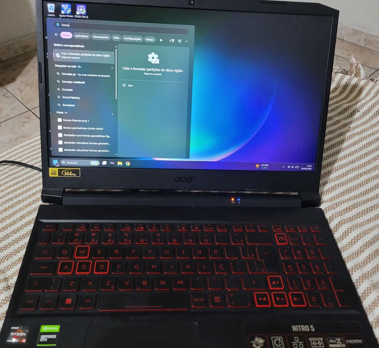 Notebook acer nitro 5 - Foto 4