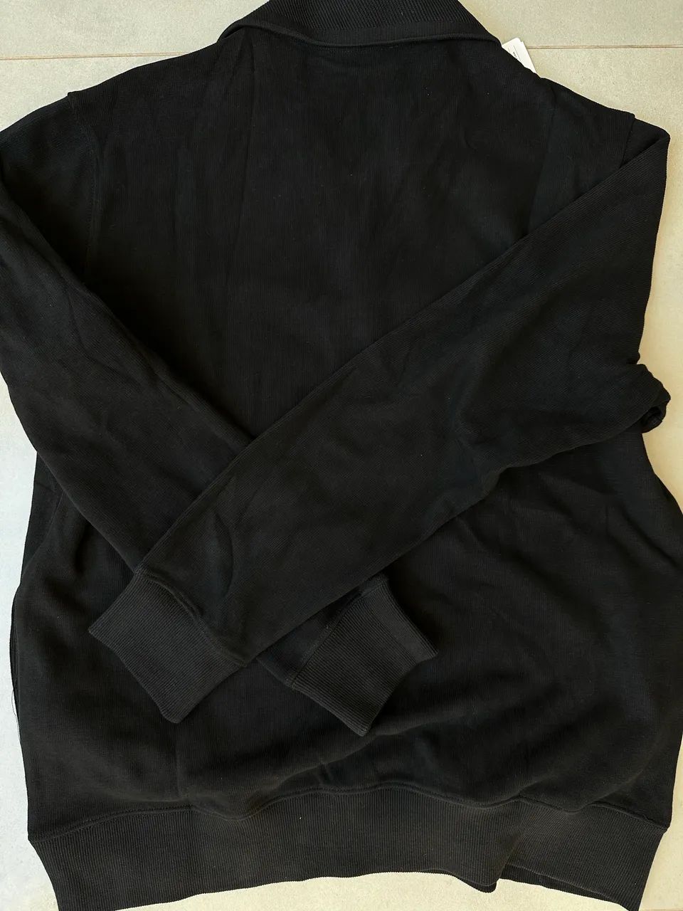 Quarter zip Lacoste - GG Preto - Foto 5