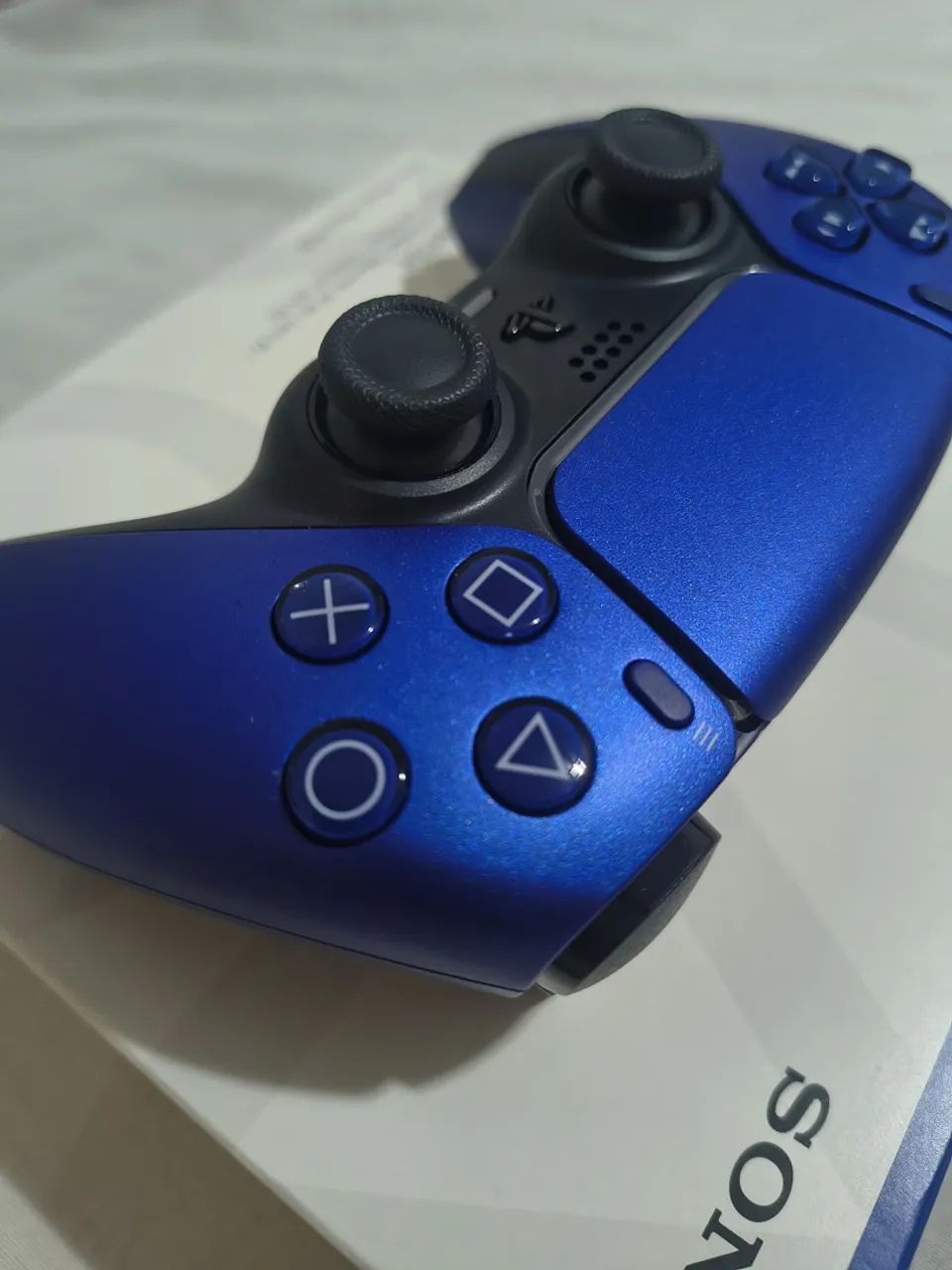 Controle PS5 Dualsense Azul - Foto 3