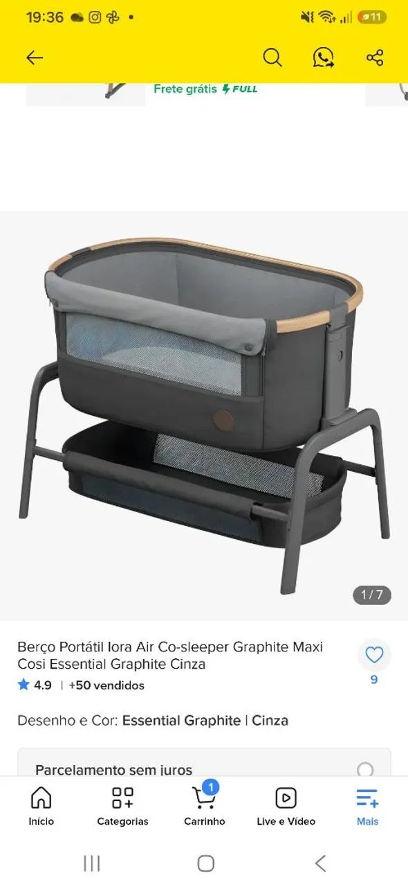 Berço Maxi Cozi