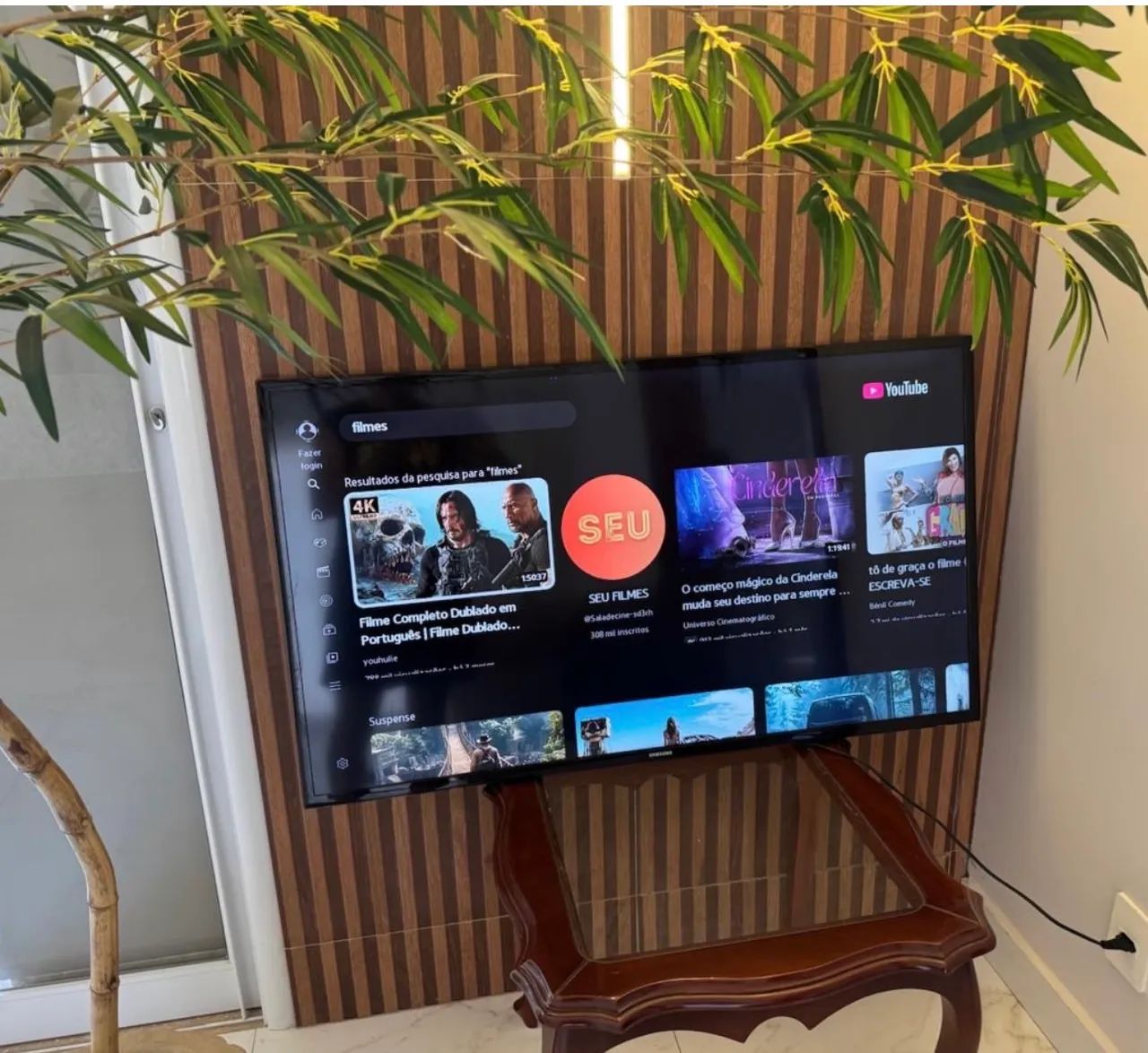 SMART TV SAMSUNG 50 - NETFLIX - YOUTUBE  - Foto 3