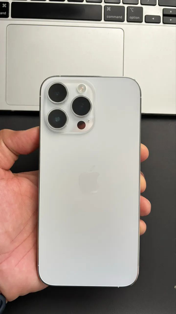 iPhone 14 Pro Max 128GB - Prata - Excelente estado - Foto 4