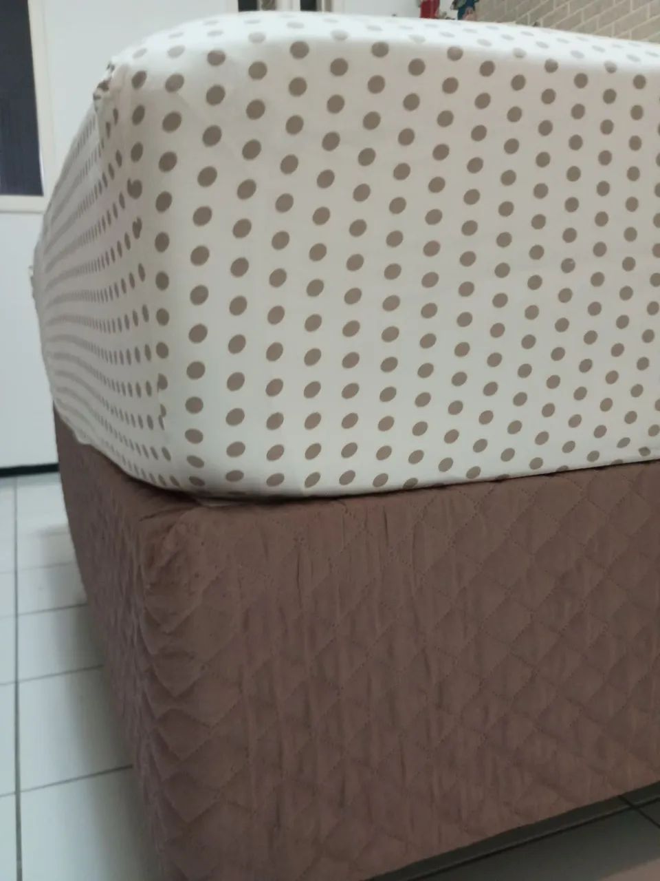 CAMA BOX CASAL COM CABECEIRA - Foto 3