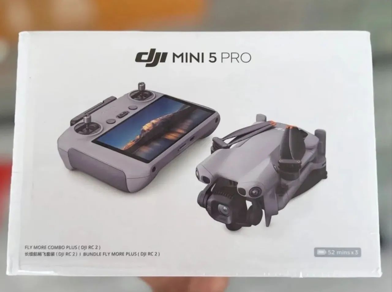 Drone DJI Mini 5 Pro Fly More Combo Plus com DJI RC 2<br>Descrição - Foto 3
