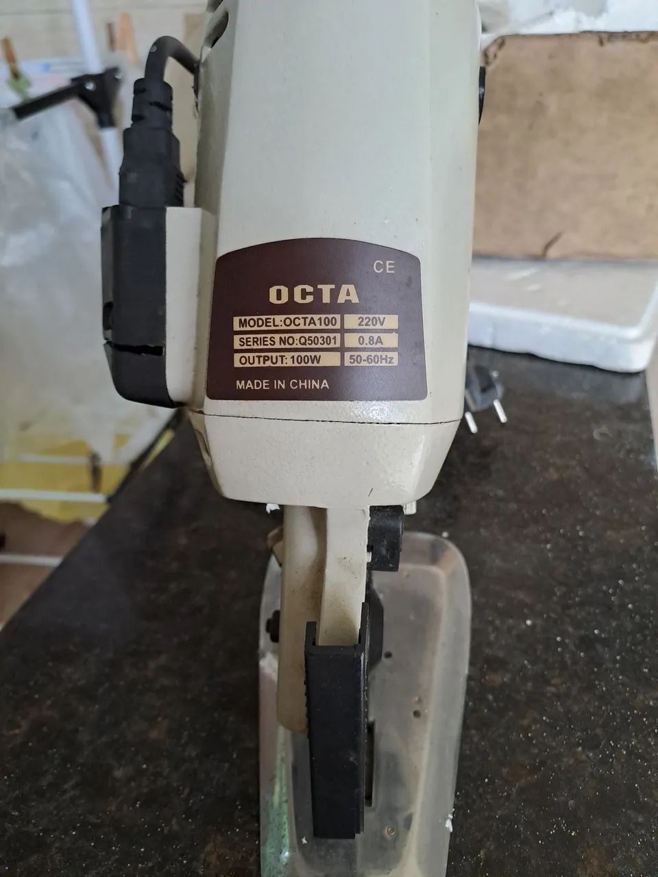Cortador de tecido 220v profissional - Foto 2