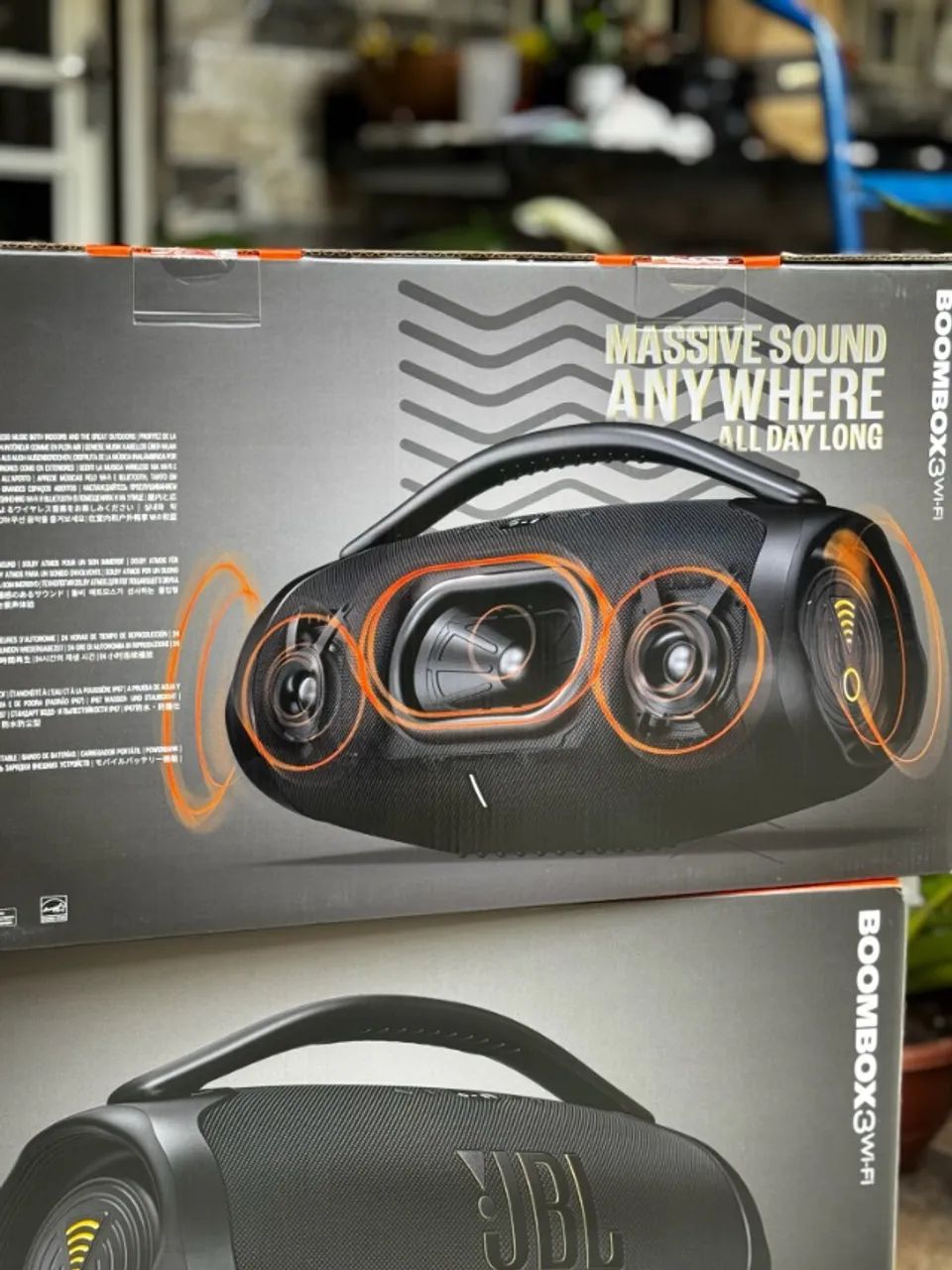JBL Boombox 3 Wi-Fi com Bluetooth - Foto 4