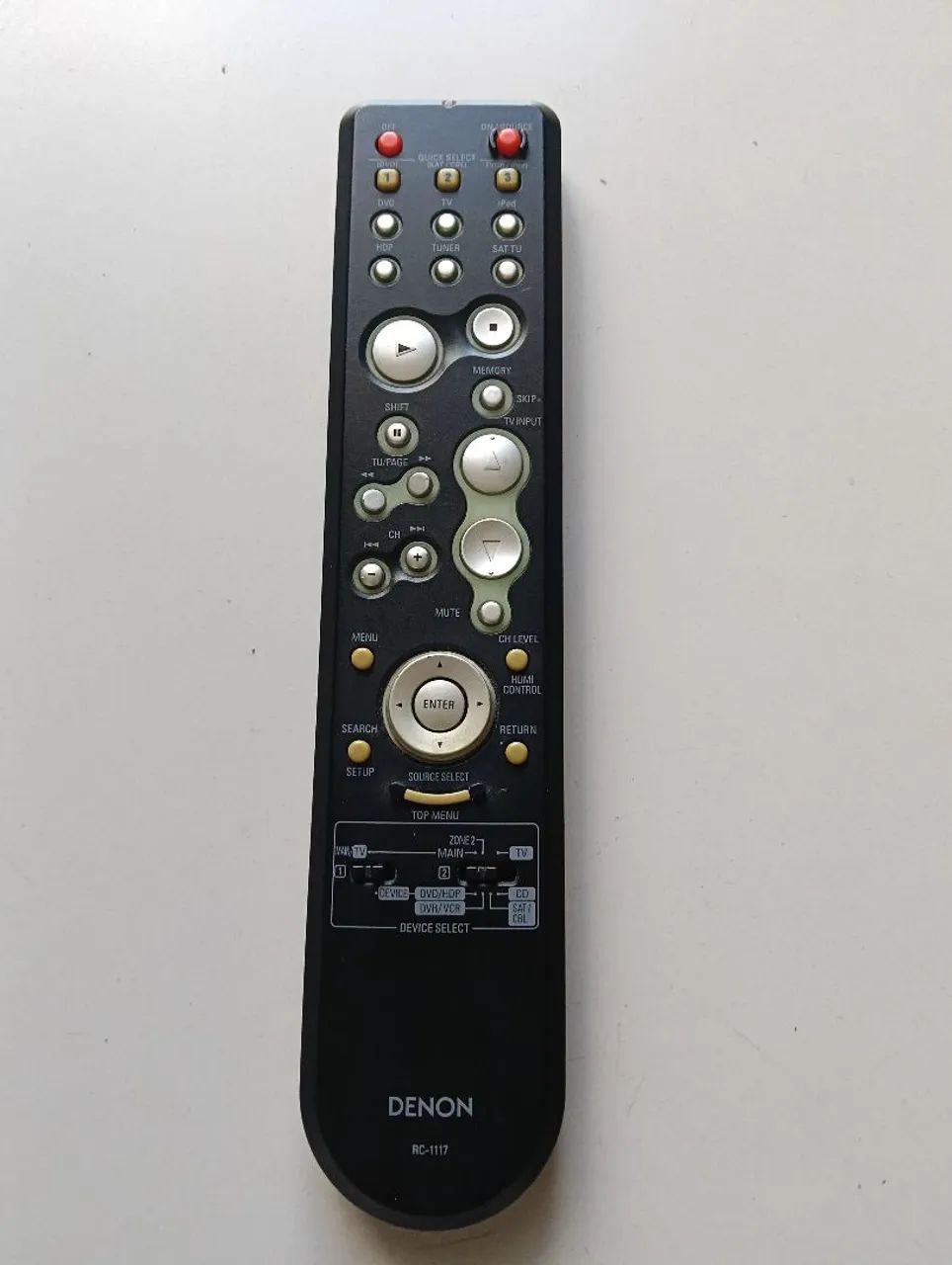 Controle receiver denon 