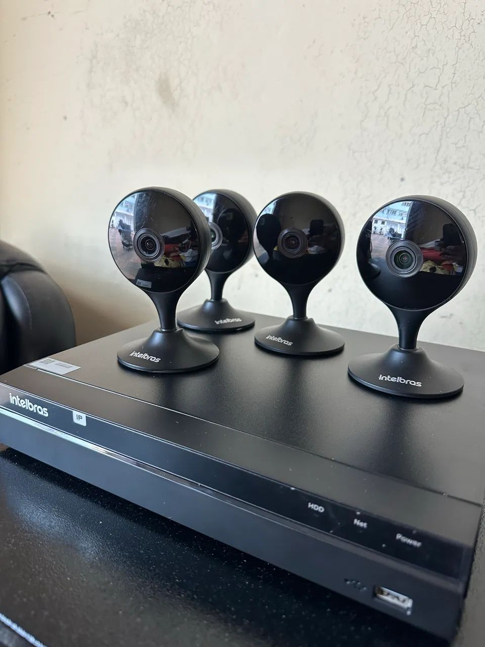 KIT CAMERA Wi-Fi HD IM3 C BLACK COM NVR + HD - Foto 2