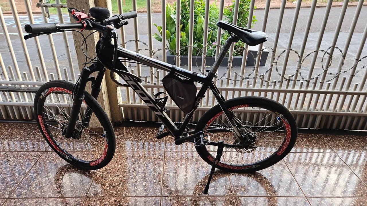 Bicicleta scott scale 60 aro 26 1x9 - Foto 5