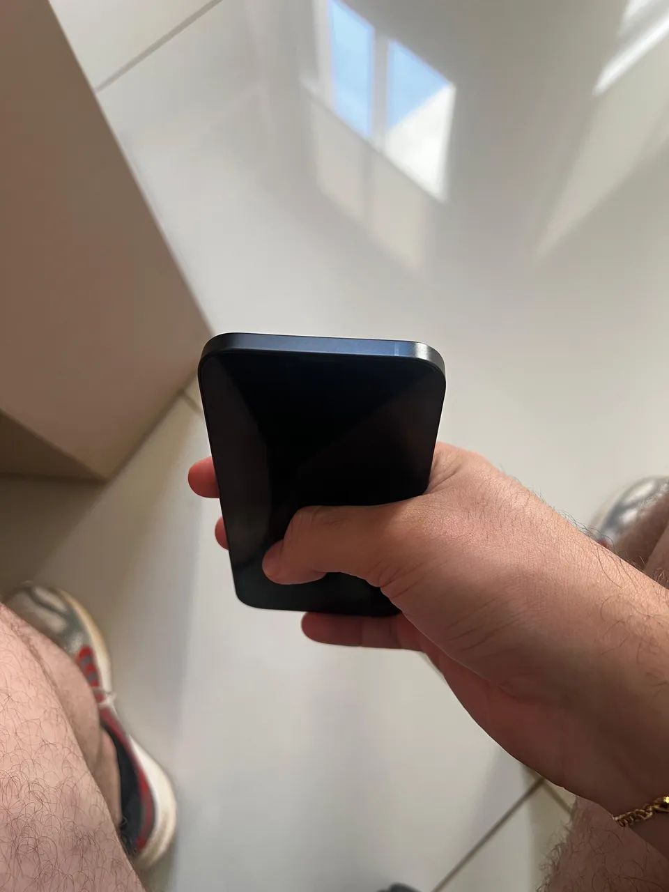 iPhone 16 e 128g aceito troca com volta - Foto 2