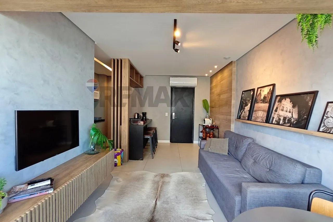 Flat Reformado e Decorado com 50m² em Boa Viagem com Porteira Fechada - Foto 4