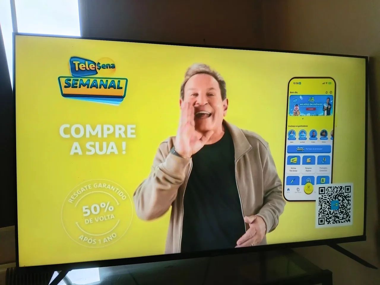 Smart Tv 50 polegadas novíssima - Foto 2