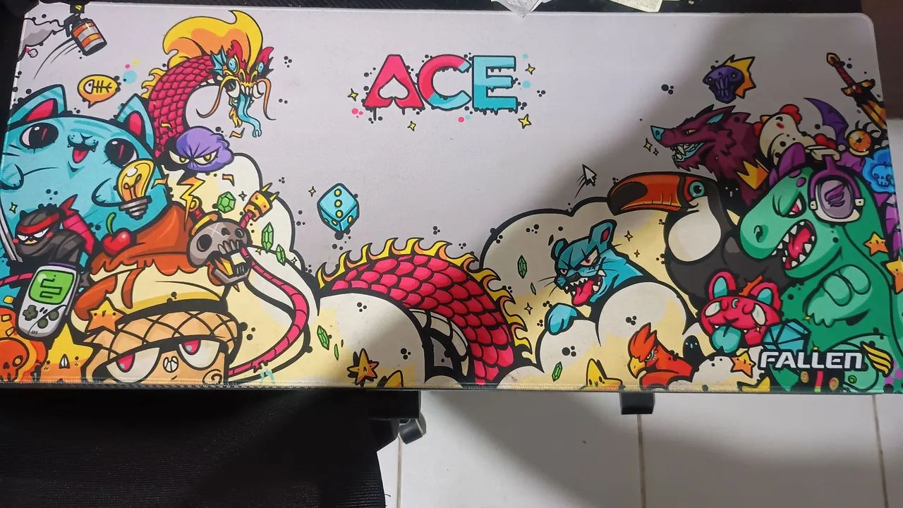 mousepad gamer fallen ace speed++