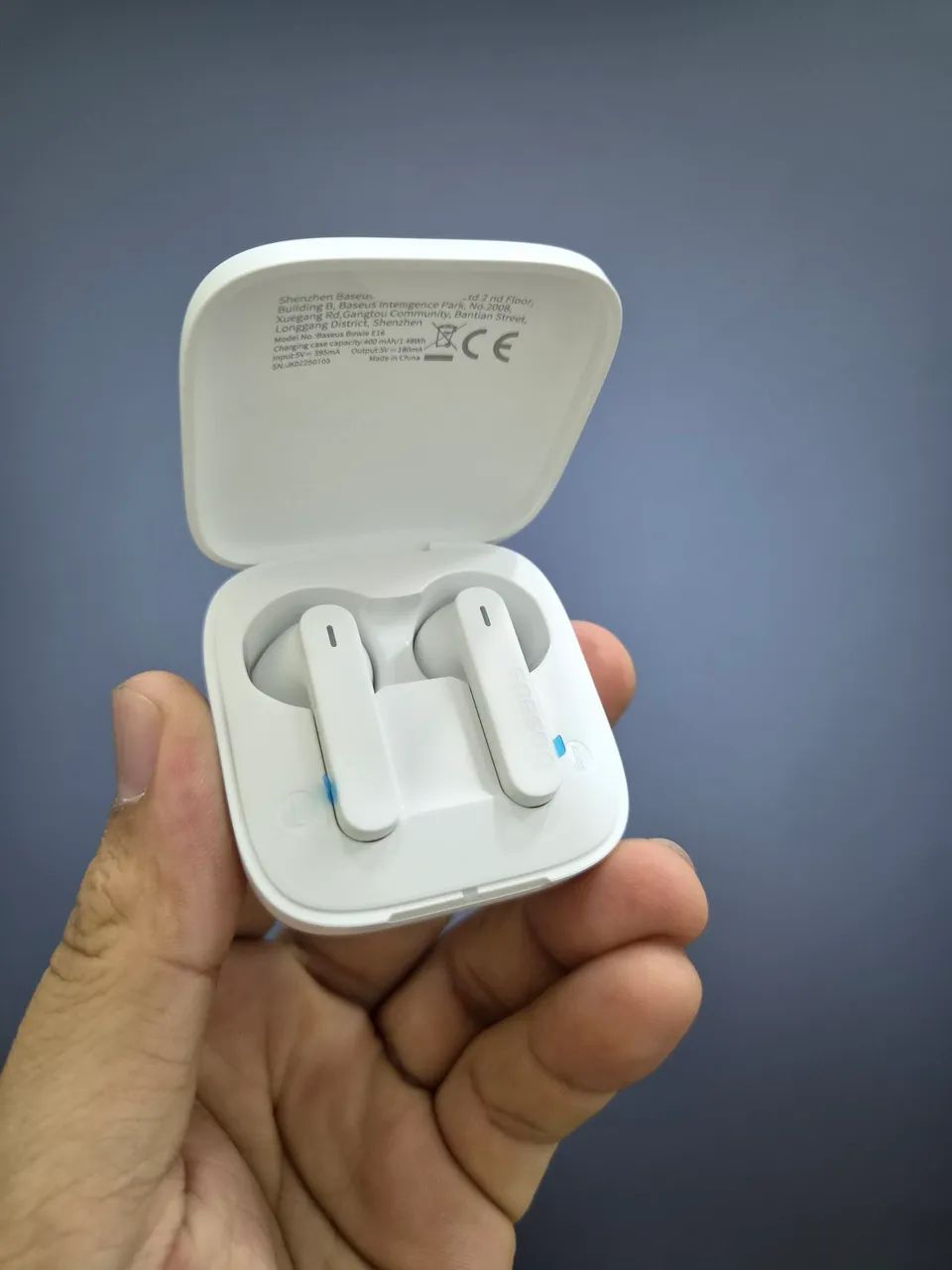 Fone de Ouvido Sem Fio Baseus Bowie E16 Bluetooth 5.3 - Branco - Foto 4
