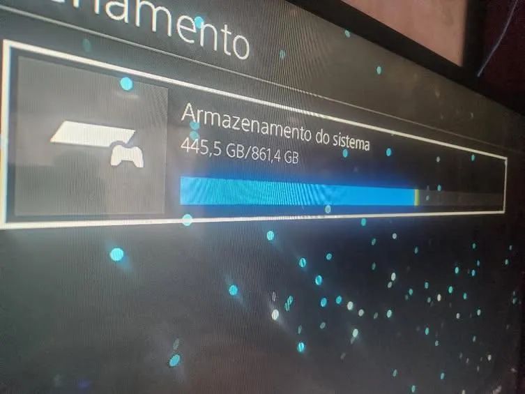 PS4 1 TB COM JOGOS E CONTROLE - Foto 4