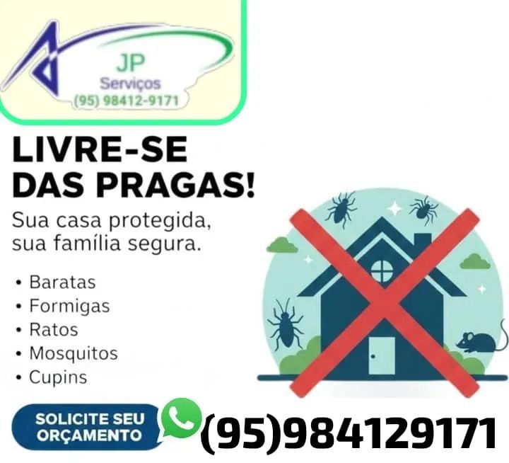 Serviços e dedetização 