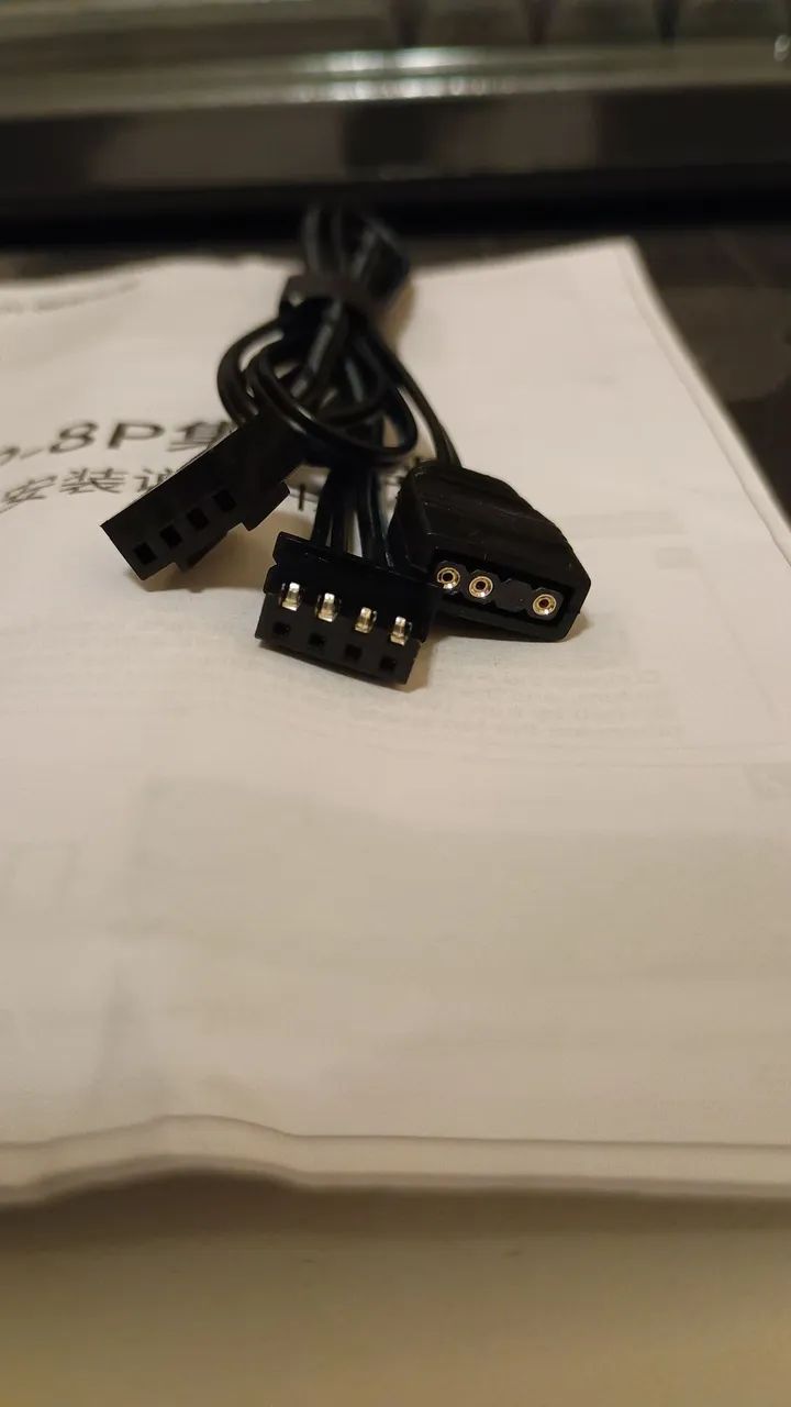 HUB ARGB 3pin 5v 8 entradas TEUCER LP-8P - Foto 5