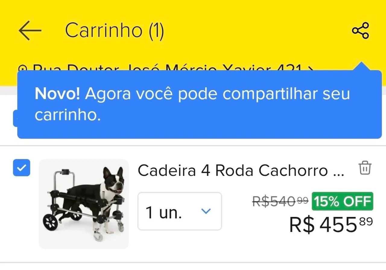 Cadeira de rodas, andador para caes - Foto 2