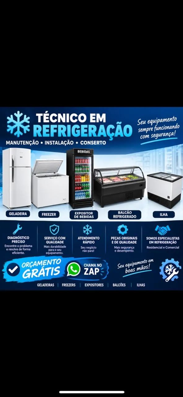 Técnico em refrigeração 