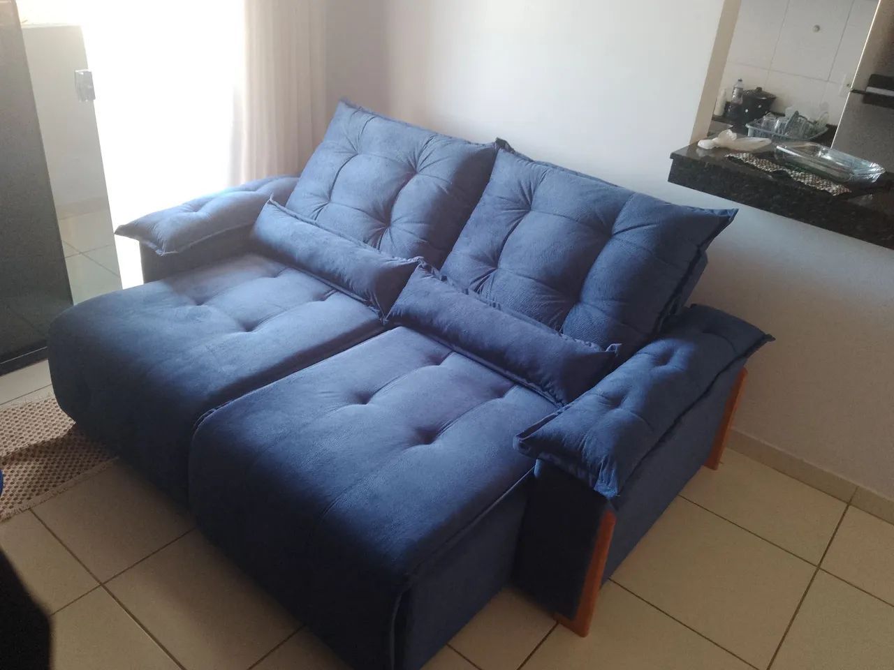 Sofás retrátil e reclinável Pronta entrega. - Foto 4
