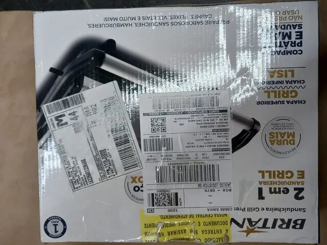 Sanduicheira Grill Britânia Nova na Caixa - Foto 2