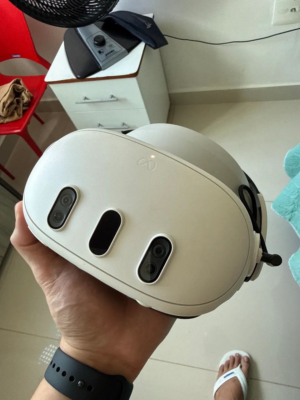 Meta Quest 3 + BoboVR M3 pro + acessórios - Peças e Acessórios de