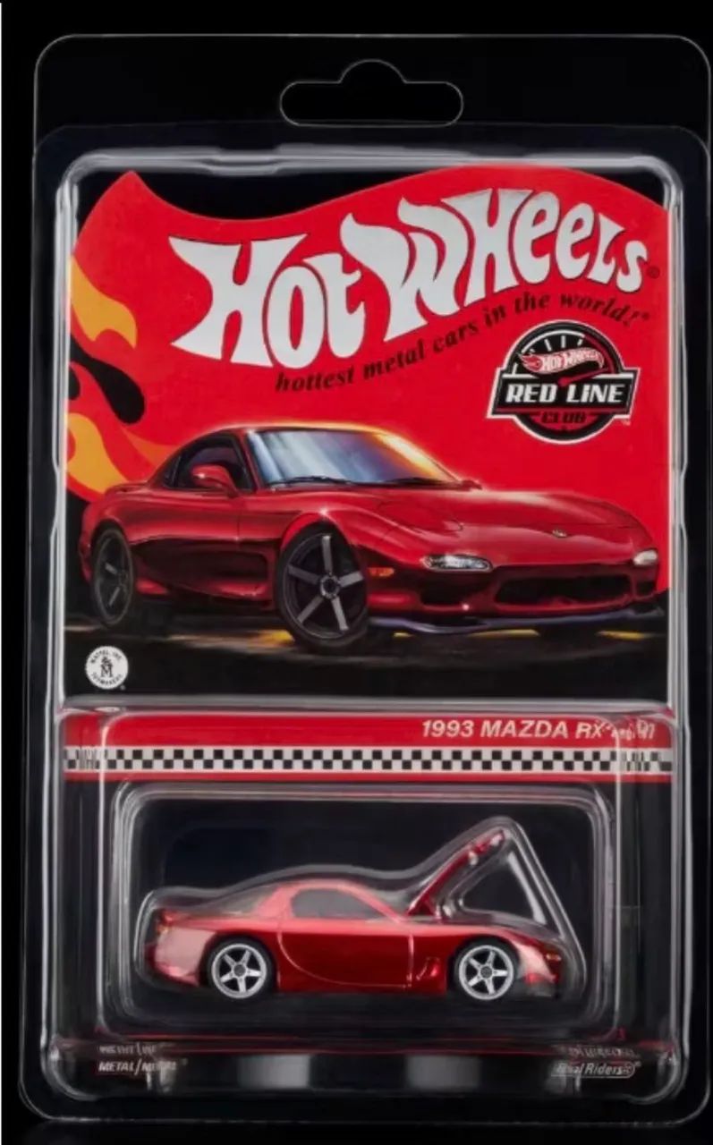 ホットウィール RLC 1993 Mazda RX-7 R1 HOTWHEELS RLC 1993 Mazda RX-7 R1 Twin Turbo - Brinquedos e Jogos