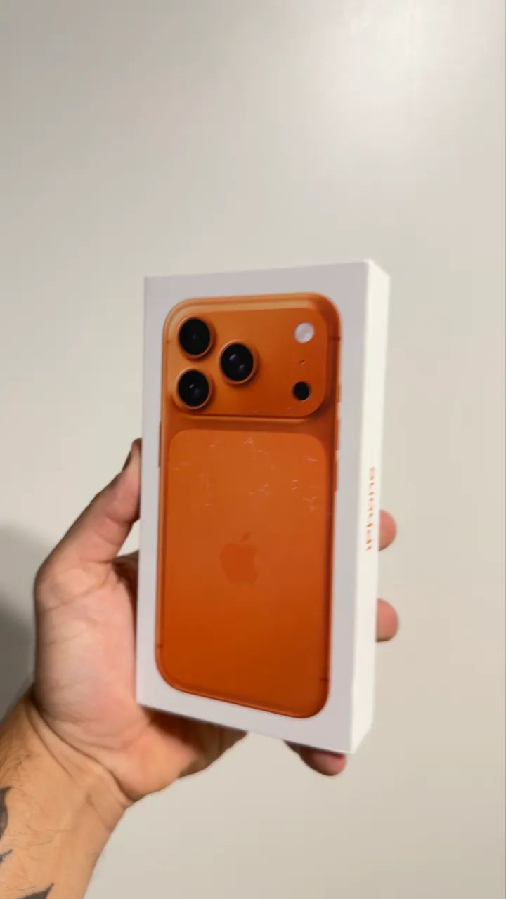 iPhone 17 PRO Laranja LACRADO - Foto 2