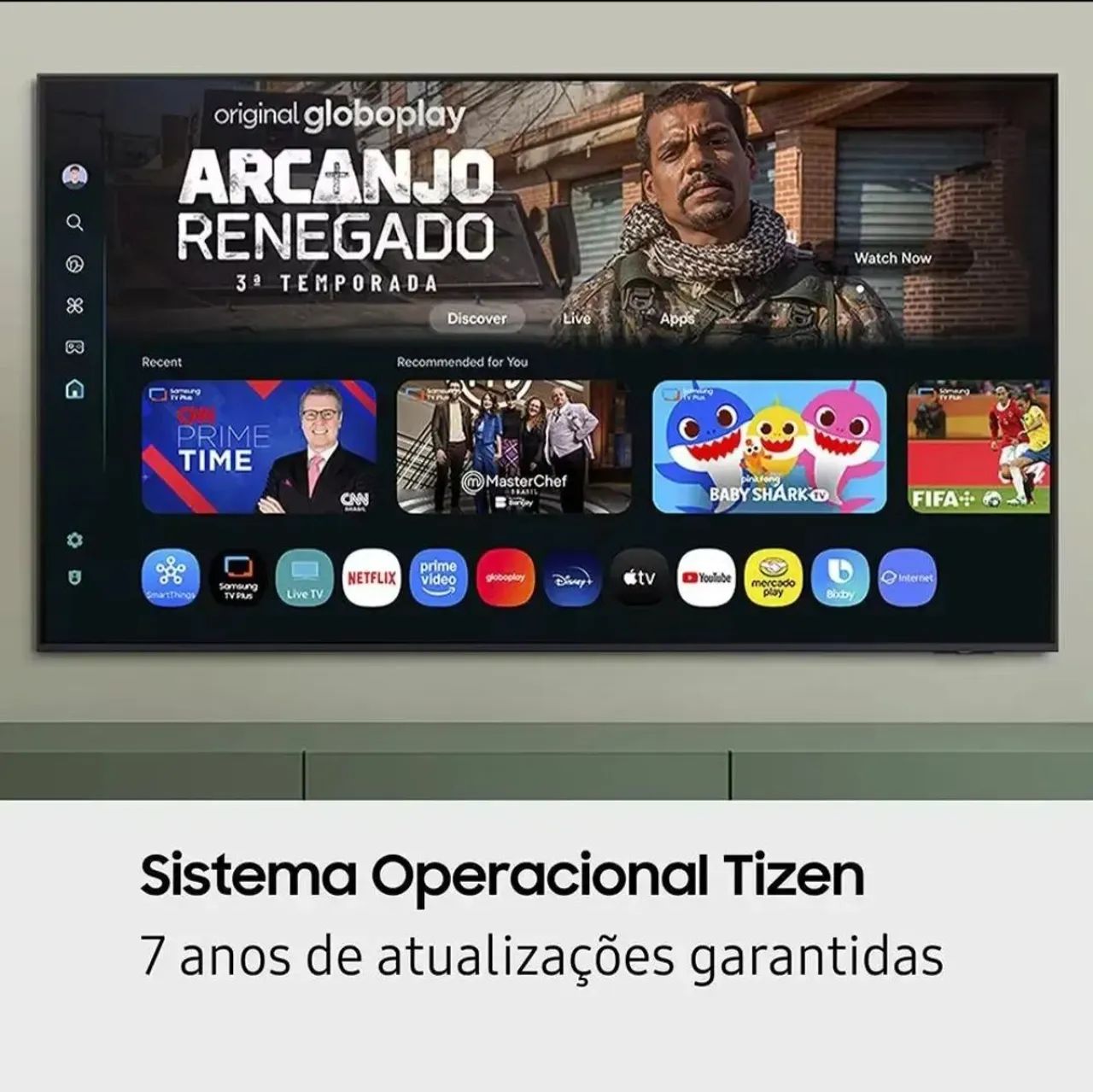 Smart TV Samsung 50" Crystal UHD 4K  - Foto 2