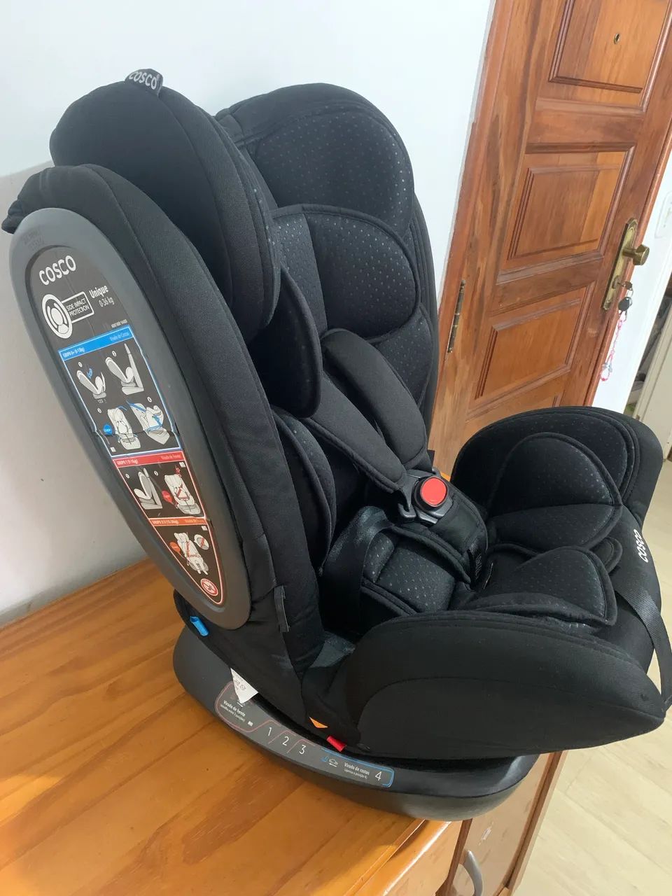 Cadeirinha/ Bebê conforto Cosco Unique 0-36kg - Foto 3