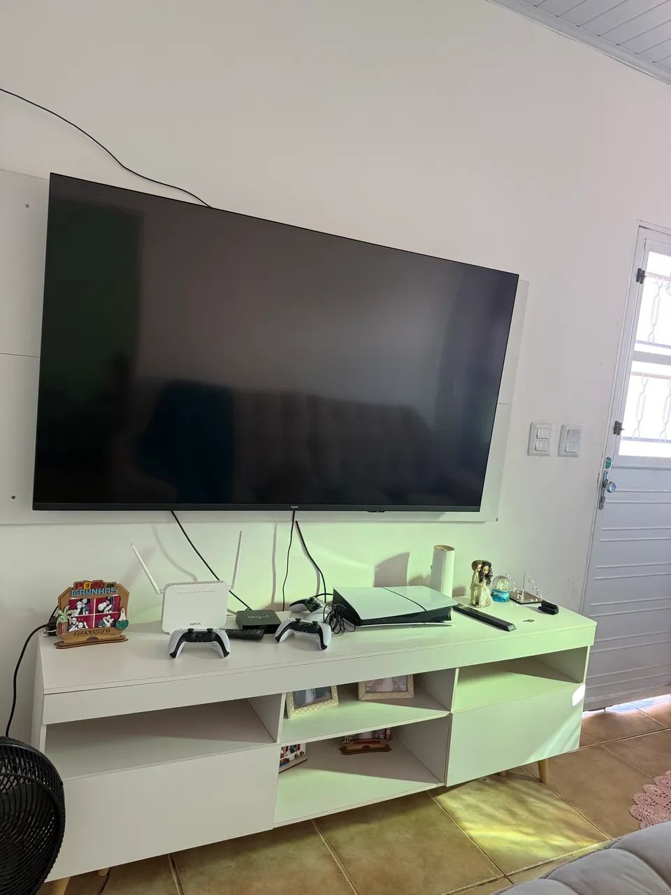 Painel de tv com Rack 