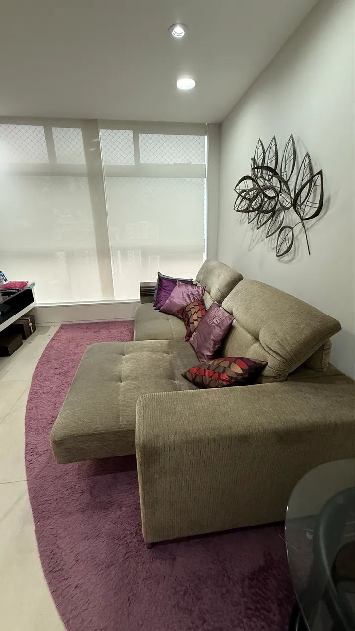 Sofá com chase retratil dis dois lados - casashopping - Foto 2