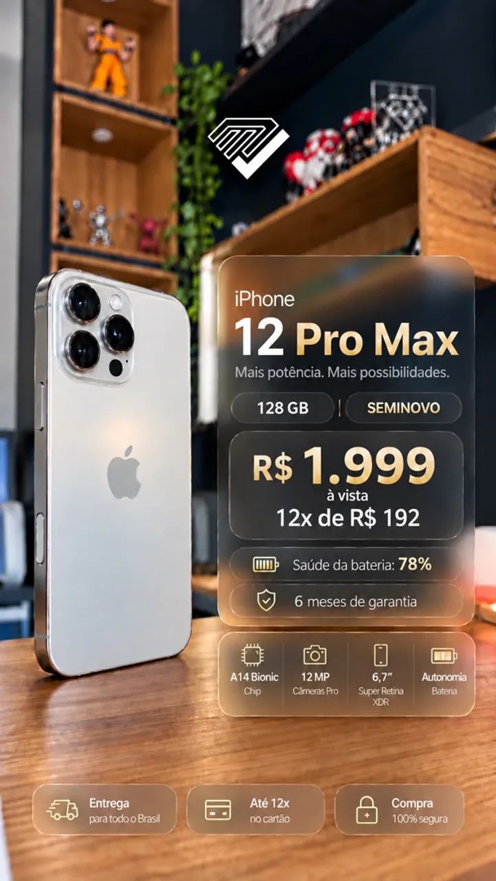 iPhones Novos e Seminovos - Foto 2