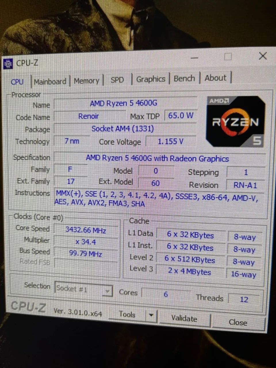 ryzen 5 4600G ,  ssd PNY 256gb  - Foto 2