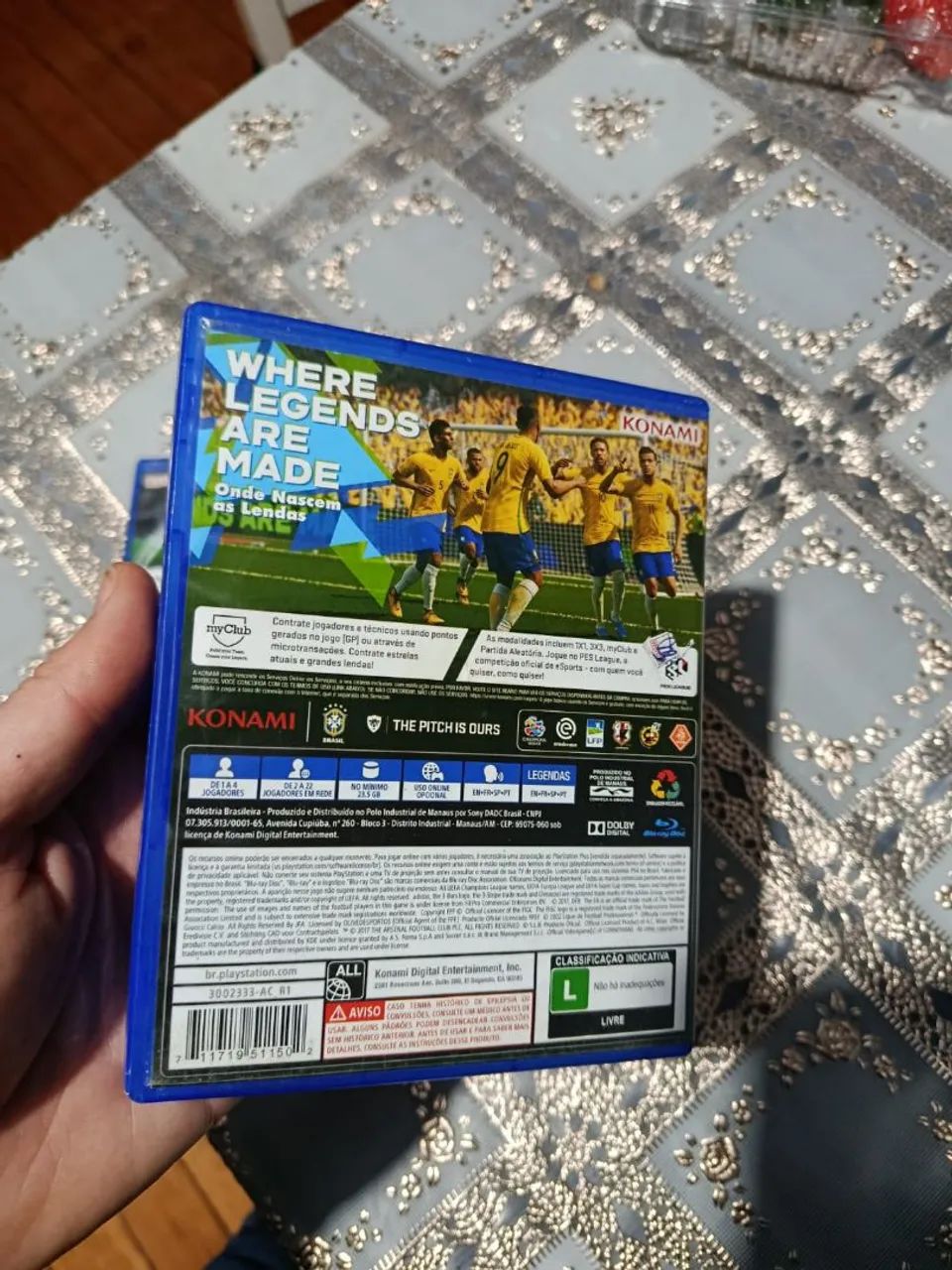 Pro Evolution Soccer 2018 e 2017 Midia Física  - Foto 3