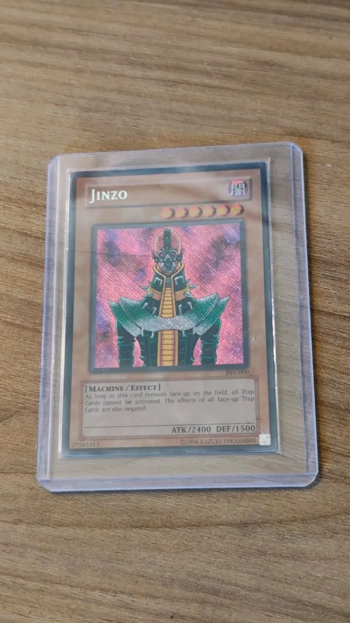 Card Yu-Gi-Oh Jinzo PSV-000 (D)